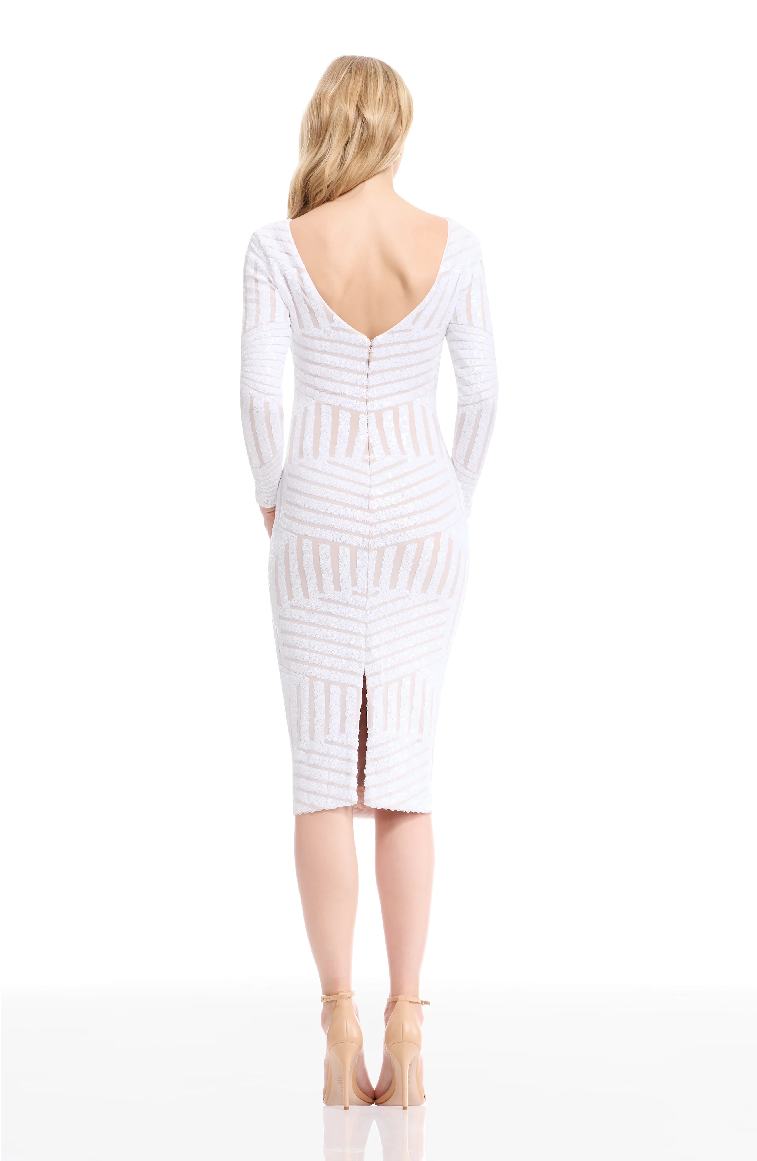 Emery Sequin Placement Dress - Image 13